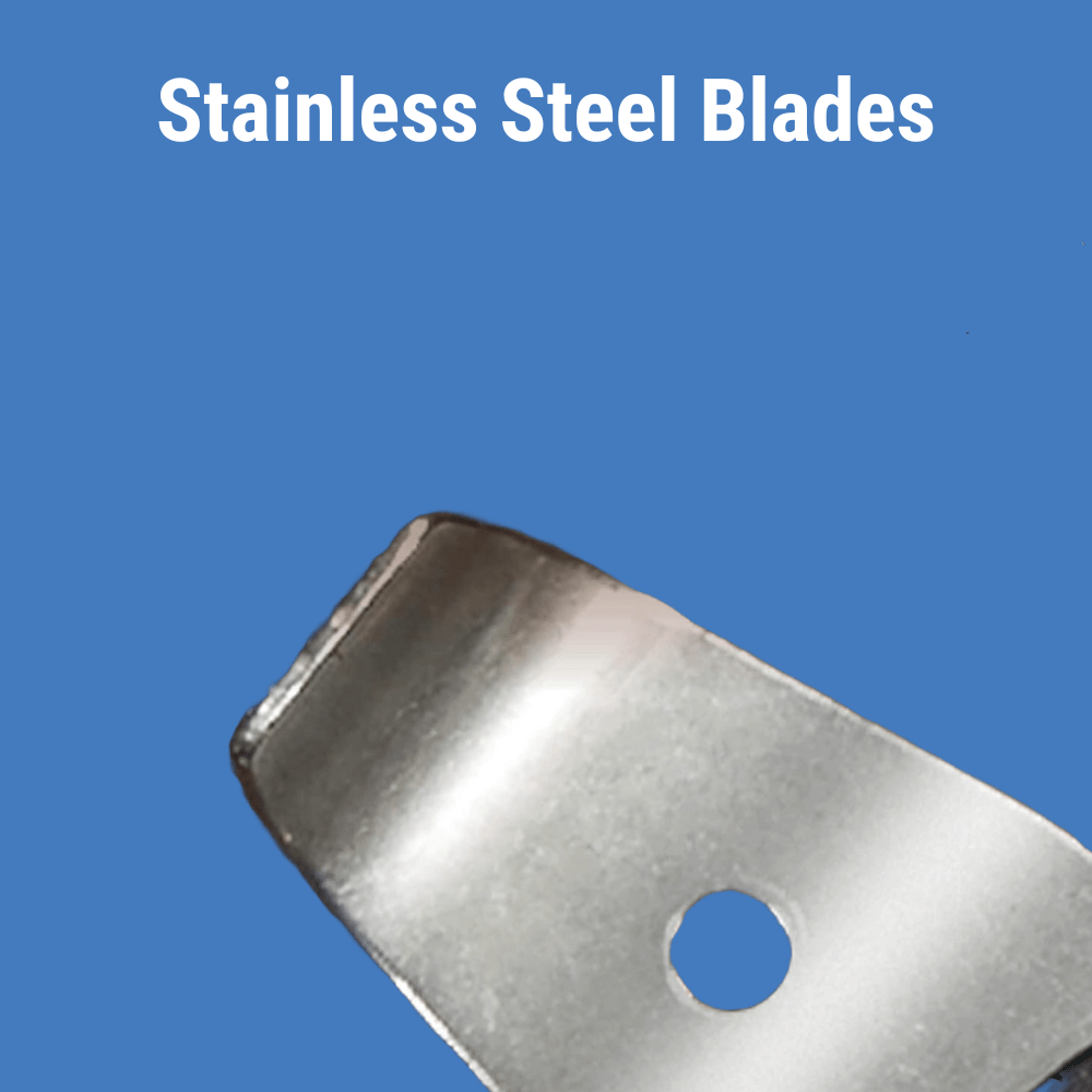 Stainless steel durable blades